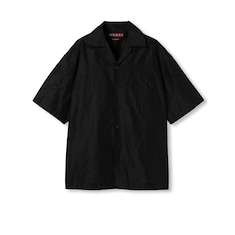 Cotton-silk GG faille shirt