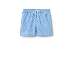Short de bain en nylon à imprimé GG