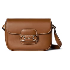 حقيبة الكتف الصغيرة Gucci Horsebit 1955 Soft من الجلد