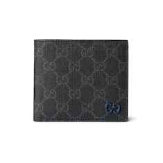 Blue interior GG coin wallet