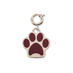 Paw-shaped charm