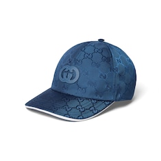 Gorra de béisbol de nylon con GG