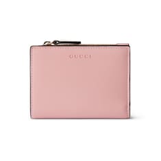 GG Emblem medium zip wallet