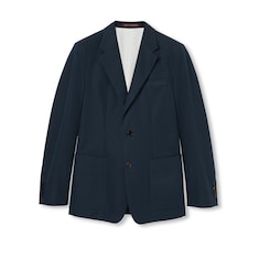 Veste en twill de coton embossé