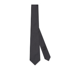Cravatta in seta jacquard GG