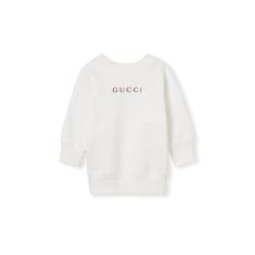 Baby cotton sweatshirt with embroidery