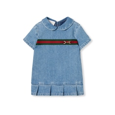 Baby denim dress with Web