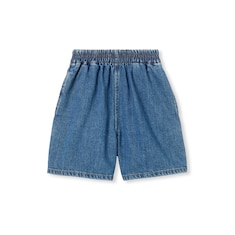Children's lasered denim shorts