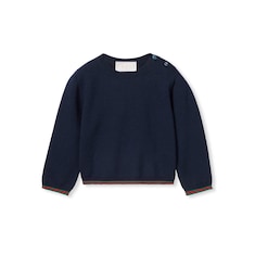 Baby wool sweater with Web