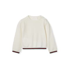 Baby wool sweater with Web