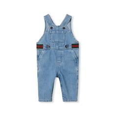Baby denim overalls with Web