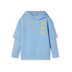 Sweat-shirt pour enfant en coton imprimé