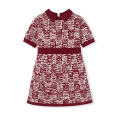 Kinderkleid aus GG Wolljacquard