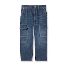 Children's denim pants with Web