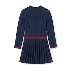 Robe pour enfant en laine avec bande Web