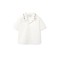 Chemise pour bébé en coton avec broderies