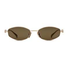 Oval frame sunglasses