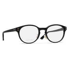 Low nose bridge fit round optical frame