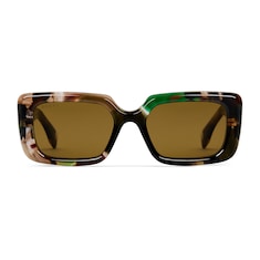 Rectangular frame sunglasses