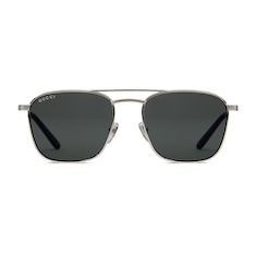 Sonnenbrille mit eckigem Rahmen