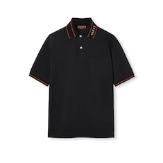 Cotton piquet polo shirt 