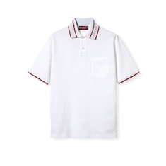 เสื้อโปโลเชิ้ต Cotton piquet polo shirt 