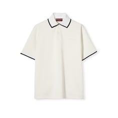 Cotton piquet polo shirt