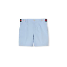 Short de popelina de algodón para bebé