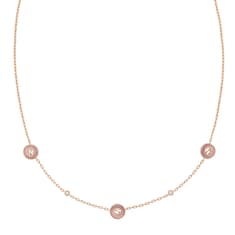 Collana a catena Gucci Interlocking oro 18k