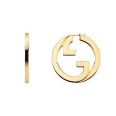 Gucci Blondie cut-out hoop earrings