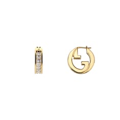 Mini boucles d’oreilles Gucci Blondie avec cristaux
