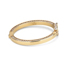 Bracciale rigido Gucci Blondie con cristalli