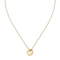 Collier à pendentif Gucci Blondie avec cristaux