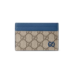 Blue trim GG card case