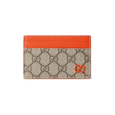 Orange trim GG card case