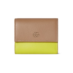 GG Marmont bi-color mini wallet