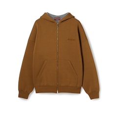 Sudadera con capucha de punto bordada