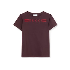 Camiseta infantil de algodón con estampado