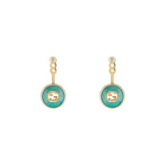 Gucci Interlocking 18k earrings