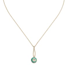 Gucci Interlocking 18k pendant necklace