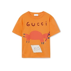 Children's printed cotton T-shirt