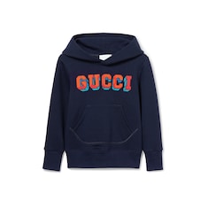 Sweatshirt à capuche pour enfant en coton