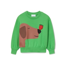Children's printed cotton sweatshirt