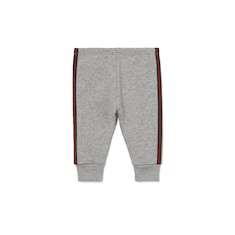Babyhose aus Baumwolljersey mit Web