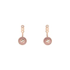 Gucci Interlocking 18k earrings