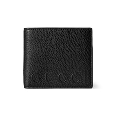 Green interior coin wallet with logo