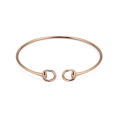 Bracelet-manchette Horsebit en diamants 18 carats