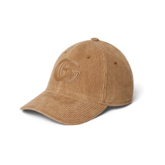 Velvet baseball hat with embroidery