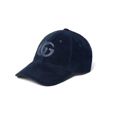 Casquette en velours avec broderie