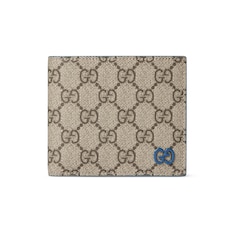 Blue interior GG coin wallet